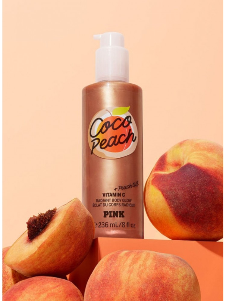 Coco Peach kūno aliejus su bronzantais