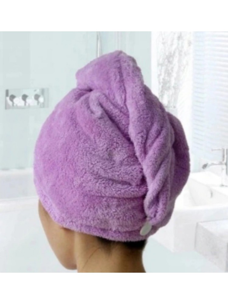 Mikropluošto turbaninis plaukų rankšluostis